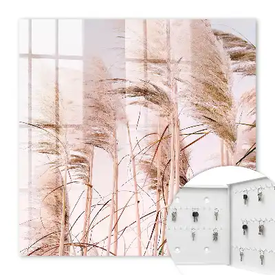 Decorative key box Sensual nature in warm light