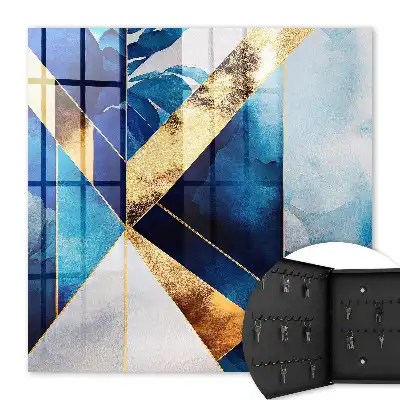 Key cabinet Blue elegance of tones