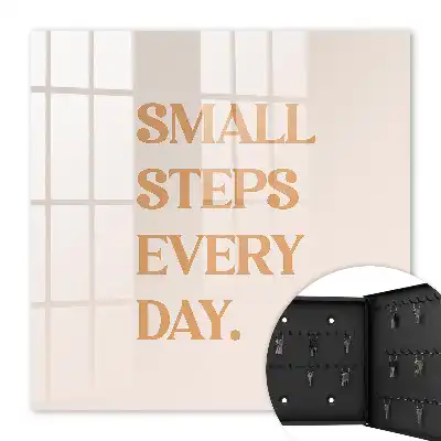 Wall mounted key box Everyday motivation with elegant style