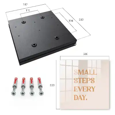 Wall mounted key box Everyday motivation with elegant style