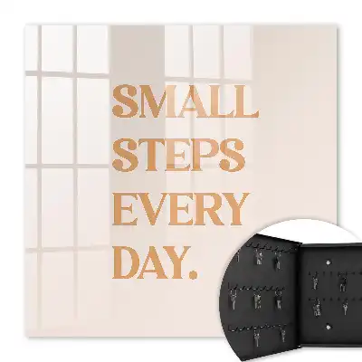 Wall mounted key box Everyday motivation with elegant style