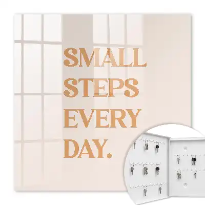 Wall mounted key box Everyday motivation with elegant style