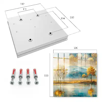 Decorative key box Autumn harmony beautiful ocean