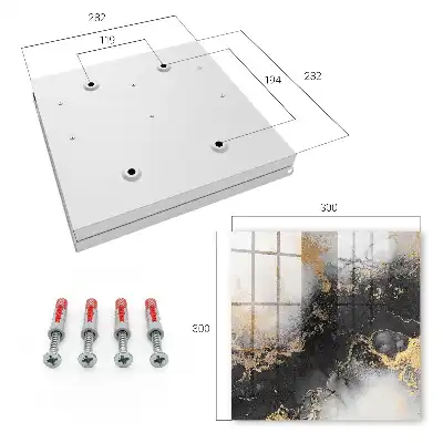 Wall mounted key box Black elegance in black and gray