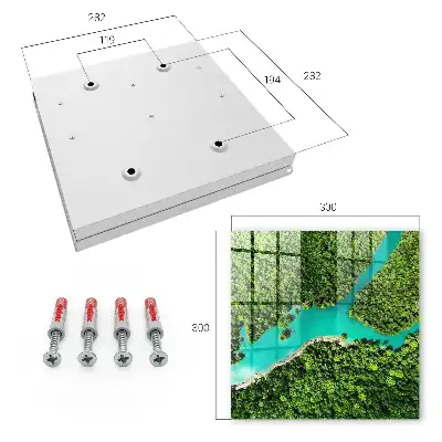 Key cabinet Green paradise harmony of nature
