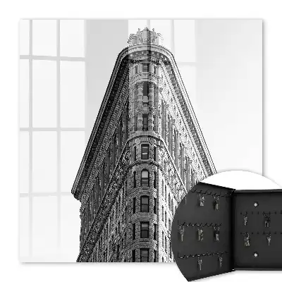 Decorative key box High architecture in black and white