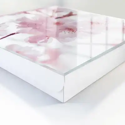 Wall mounted key box Cherry blossoms full of harmony