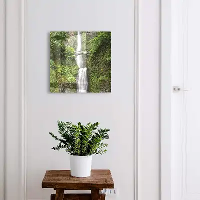 Wall mounted key cabinet Natural harmony surrounded by greenery