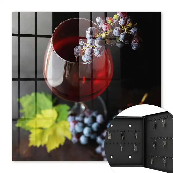 Wall mounted key cabinet A bunch of wine