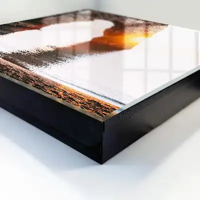 Wall mounted key box Rock Arch Sunrise