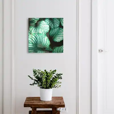 Key box for home Green leaf structure