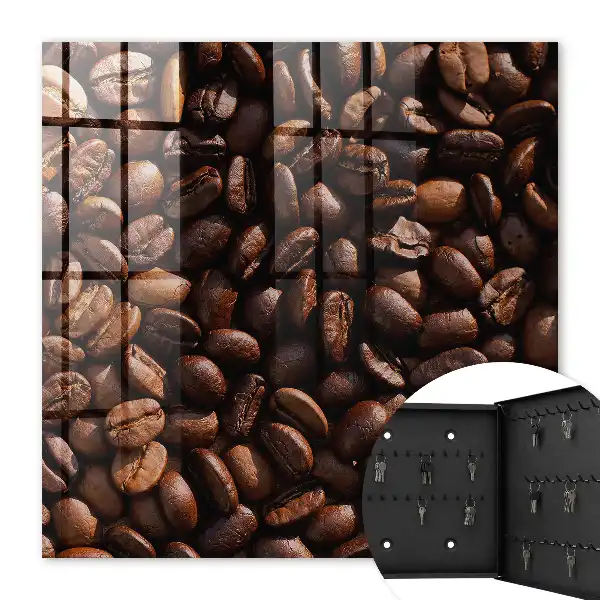 Key cabinet Aromatic coffee with a natural texture