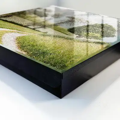 Wall mounted key box Mountain landscape of natural peace
