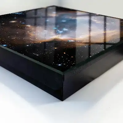 Key cabinet A stellar nebula full of stars