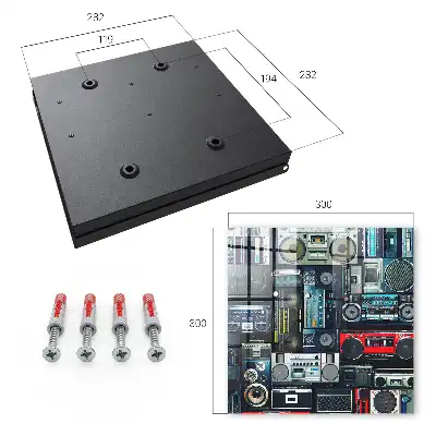 Decorative key box Musical passion with audio devices