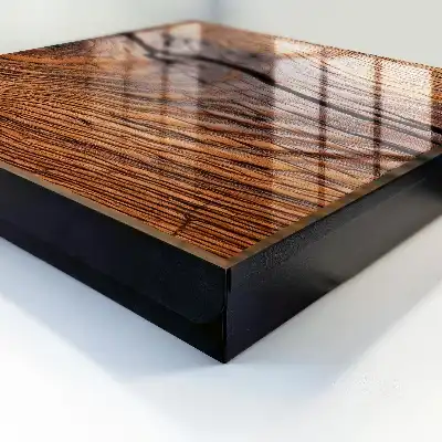 Wall mounted key box Wooden texture with a warm atmosphere