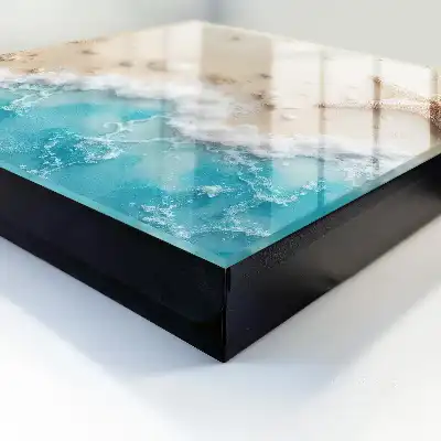 Key box for home Summer beach with blue sea