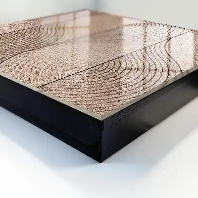 Wall mounted key cabinet Waves textures wavy patterns
