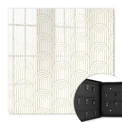 Decorative key box Geometric classic arches