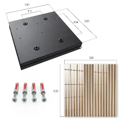 Key box for home Beige lines texture effect