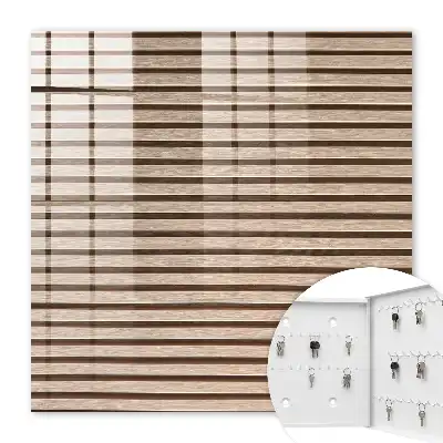 Decorative key box Warm lines without decoration
