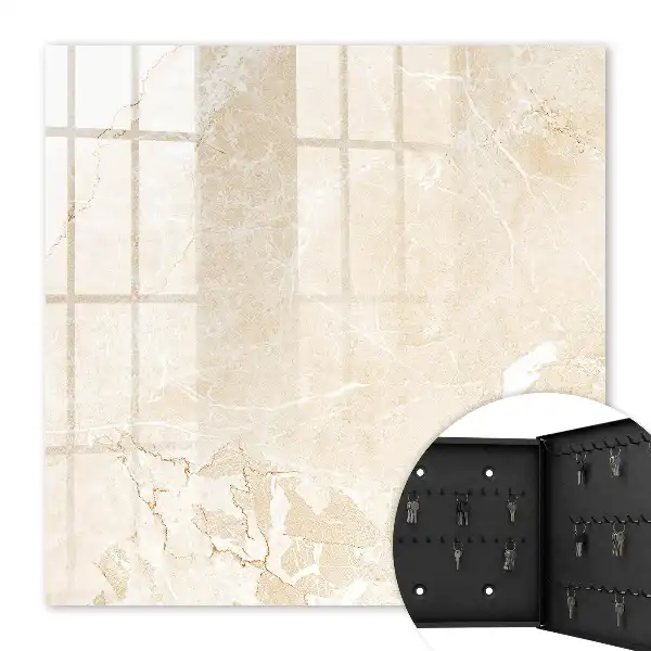 Decorative key box Beige texture pattern designs