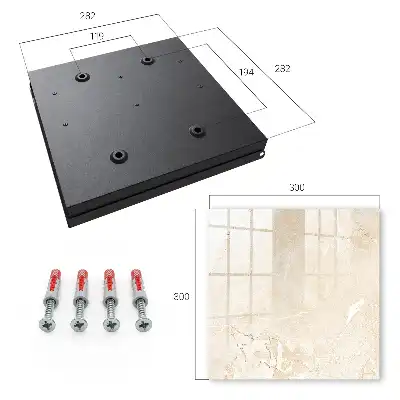 Decorative key box Beige texture pattern designs