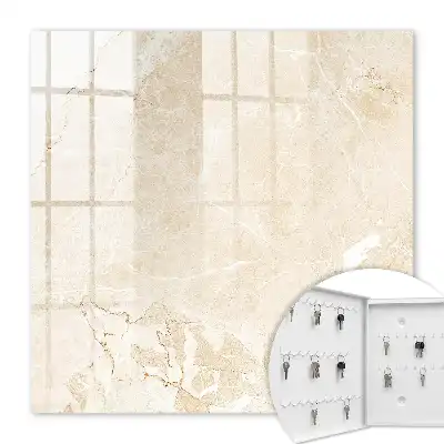 Decorative key box Beige texture pattern designs