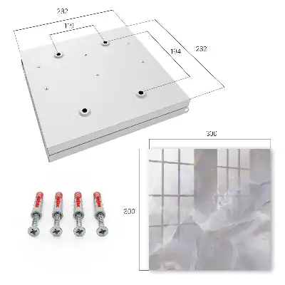 Key box for home Gray elegance in shades