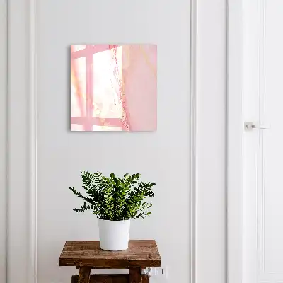 Key cabinet A pink dream with cream accents