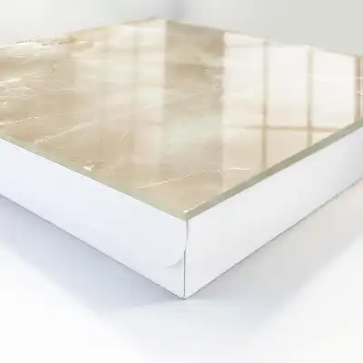 Decorative key box Beige marble patterns