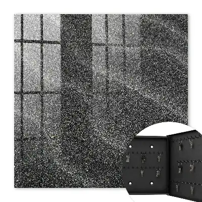 Key cabinet Shimmering waves of a wavy pattern