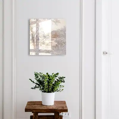 Key cabinet Mountain peace without a dot