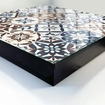 Key cabinet Arabesque mosaic of land and sea