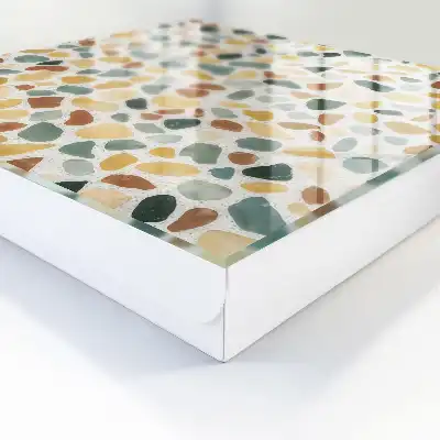 Decorative key box Pebbles mosaic pattern