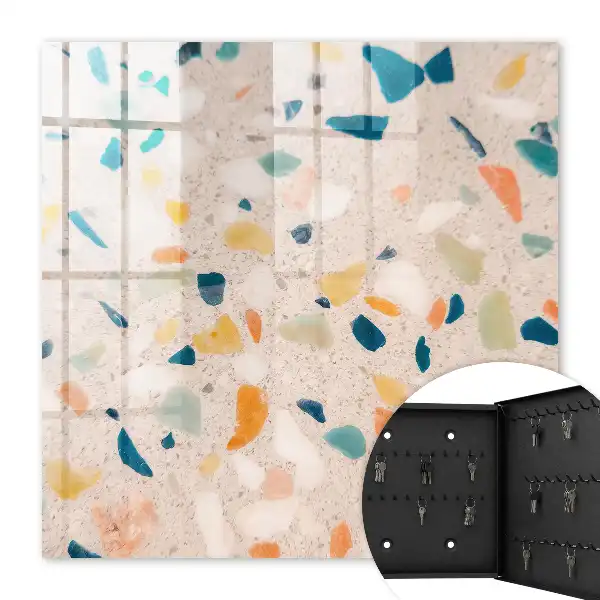 Key box for home Creative mosaic full of energy