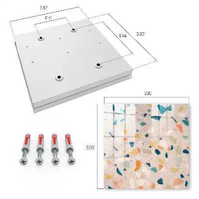 Key box for home Creative mosaic full of energy