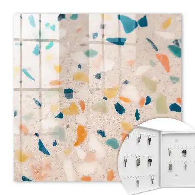 Key box for home Creative mosaic full of energy