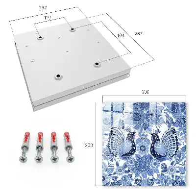 Key box for home Folk birds full of details