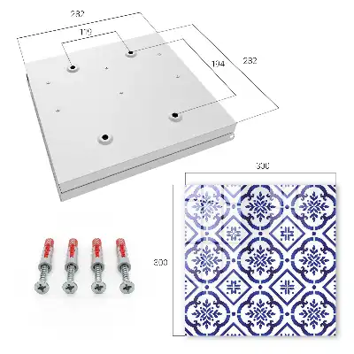 Wall mounted key cabinet Elegant designs, safe harmony