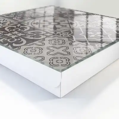Key box for home Mosaic of grayscale patterns