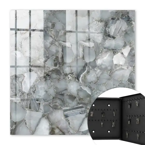 Decorative key box Stone mosaic for modern interiors