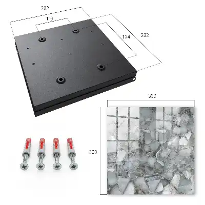 Decorative key box Stone mosaic for modern interiors