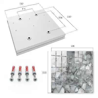 Decorative key box Stone mosaic for modern interiors