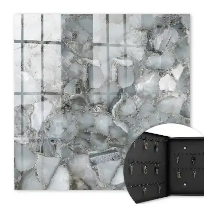 Decorative key box Stone mosaic for modern interiors