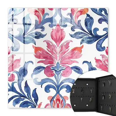 Wall mounted key box Colorful ornaments full of life