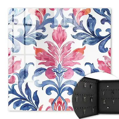 Wall mounted key box Colorful ornaments full of life