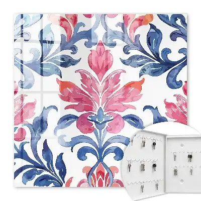 Wall mounted key box Colorful ornaments full of life