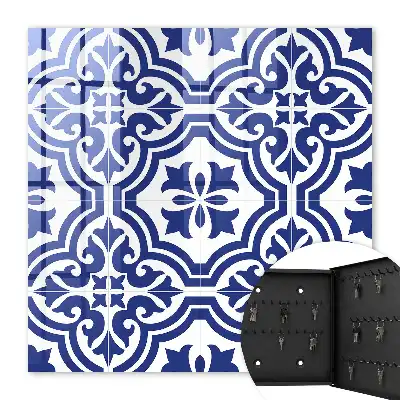 Key box for home The geometric beauty of white tones