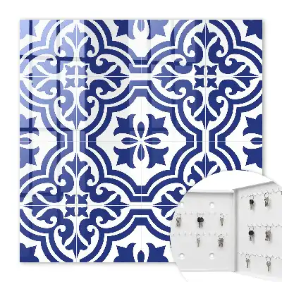 Key box for home The geometric beauty of white tones